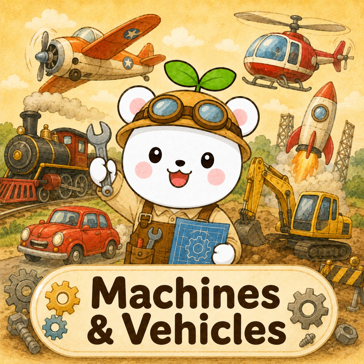 Amazing Machines and Vehicles