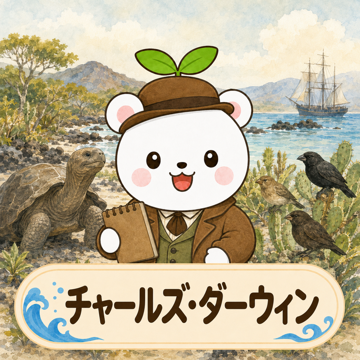 チャールズ・ダーウィン Charles Darwin