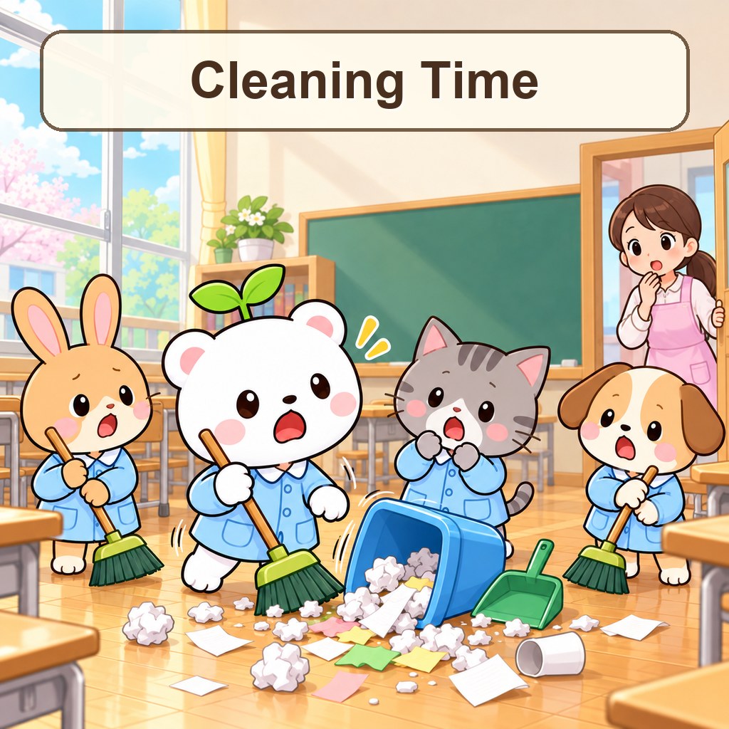 Cleaning Time