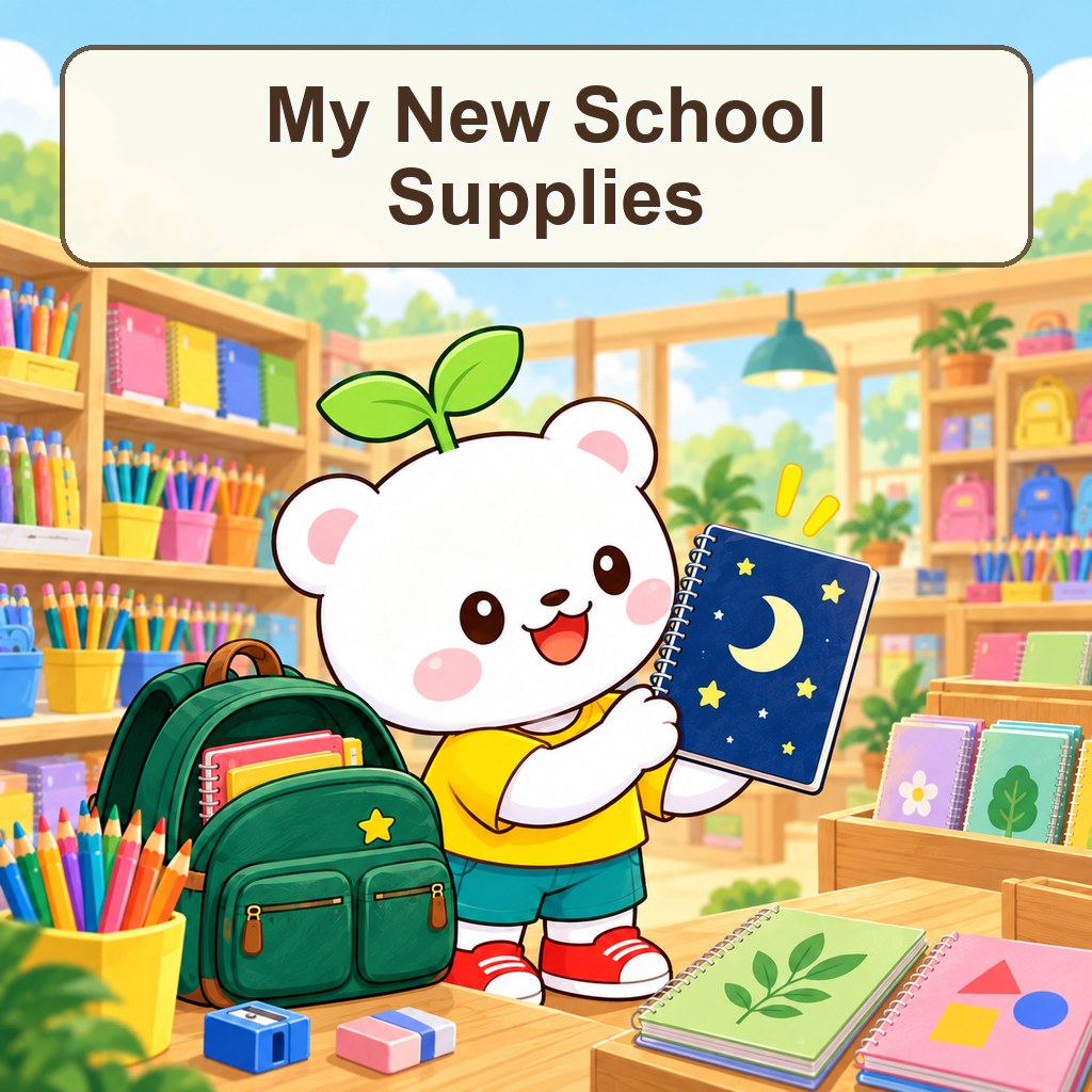 My New School Supplies