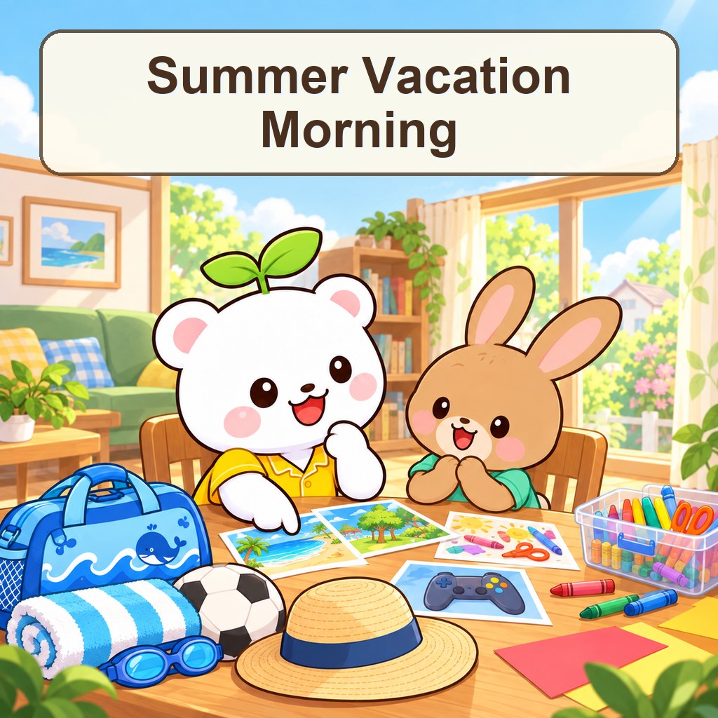 Summer Vacation Morning