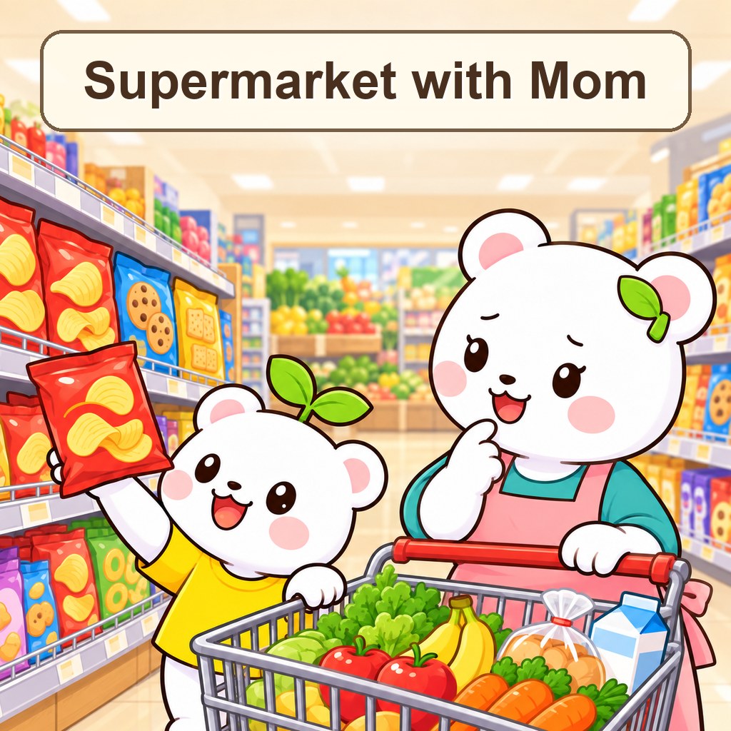 Supermarket with Mom